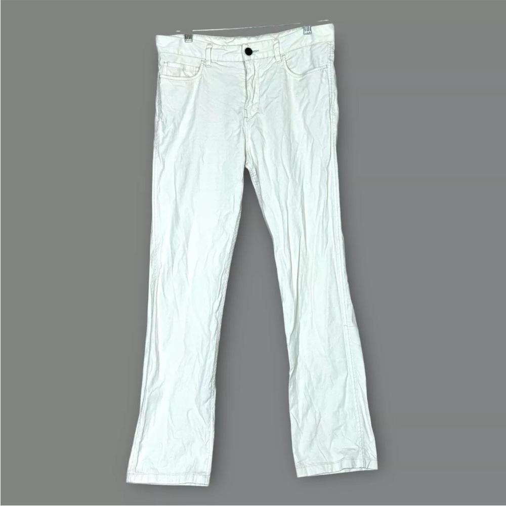 Buck Mason 5 Pocket Pants Mens 31 Fit 34x29 White Vintage Canvas Chino Preppy